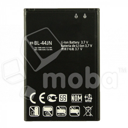 Аккумулятор для LG P690/P692/P698/P970/E400/E405/E510/E730/A290/A399/E612/E420 (BL-44JN)