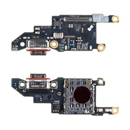 Шлейф для Xiaomi Poco X8 Pro 5G (2511FPC34G) плата системный разъем/разъем SIM/микрофон - Премиум