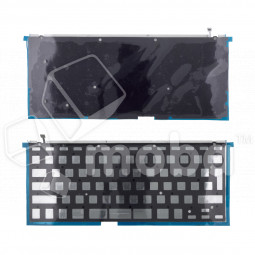 Подсветка клавиатуры для ноутбука MacBook Pro 13" A1502 (2013-2015, Г-образный Enter RU) Черный