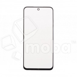 Стекло для переклейки Tecno Spark 30C 4G (KL5n) в сборе с OCA пленкой Черный - OR (Mitsubishi)