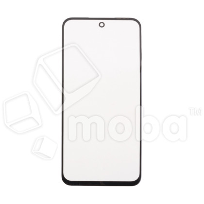 Стекло для переклейки Tecno Spark 30C 4G (KL5n) в сборе с OCA пленкой Черный - OR (Mitsubishi)