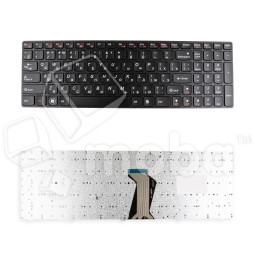 Клавиатура для ноутбука Lenovo IdeaPad Y570/Y570P (с рамкой) Черный