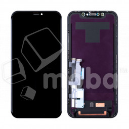 Дисплей для iPhone Xr в сборе с тачскрином Черный - OR100