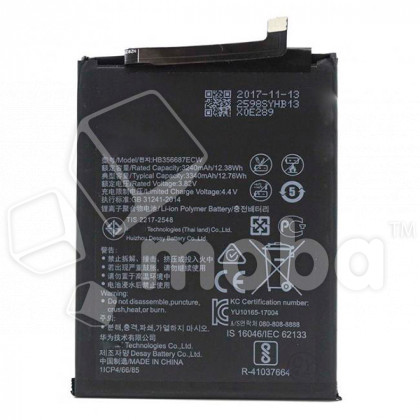Аккумулятор для Huawei Nova 2 Plus/2i/3i/P30 Lite/Honor 20S/7X (HB356687ECW)