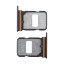 Держатель SIM для Xiaomi Poco X8 Pro Max 5G (2602BPC18G) Черный