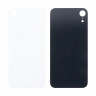 Задняя крышка для iPhone Xr (A2105) Белый (стекло, монолит, широкий вырез под камеру, логотип) - Премиум