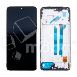Дисплей для Xiaomi Redmi Note 11 Pro 4G/5G/Poco X4 Pro 5G (2201116TG/2201116SG/2201116PG) модуль с рамкой Черный - (OLED)