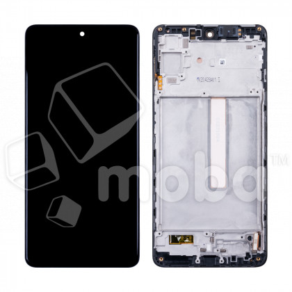 Дисплей для Samsung Galaxy M53 5G (M536B) модуль с рамкой Черный - OR (SP)