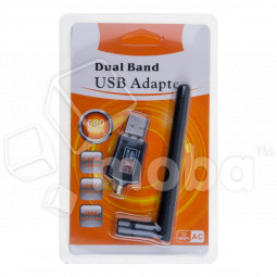 USB - Wi-Fi адаптер (2,4 - 5 GHz) Черный