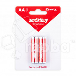 Батарейка AA LR6 Smartbuy Alkaline 1.5V (2 шт. в блистере)