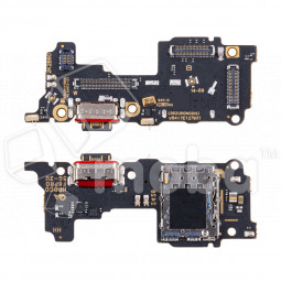 Шлейф для Xiaomi Poco F6 Pro (23113RKC6G) плата системный разъем/разъем SIM/микрофон