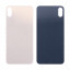 Задняя крышка для iPhone Xs Max (A1921/A2101) Золото (стекло, монолит, широкий вырез под камеру, логотип) - Премиум