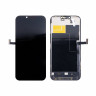Дисплей для iPhone 13 Pro Max (A2645) в сборе с тачскрином Черный - (Soft OLED, 120 Гц) (площадка под IC)