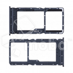 Держатель SIM для Xiaomi Poco M3 Pro 5G/Redmi Note 10T/10 5G (M2103K19Y/M2103K19PG) Черный