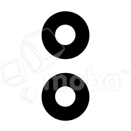 Стекло камеры для Samsung Galaxy S25 Edge (S937B) (комплект 2 шт.) Черный