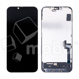 Дисплей для iPhone 14 Plus (A2887) в сборе с тачскрином Черный - (Hard OLED) (площадка под IC)
