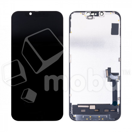 Дисплей для iPhone 14 Plus (A2887) в сборе с тачскрином Черный - (Hard OLED) (площадка под IC)