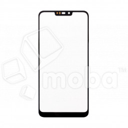 Стекло для переклейки Huawei Honor 8С/Asus ZB633KL в сборе с OCA пленкой Черный - OR (Mitsubishi)
