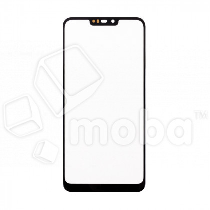 Стекло для переклейки Huawei Honor 8С/Asus ZB633KL в сборе с OCA пленкой Черный - OR (Mitsubishi)