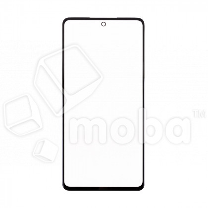 Стекло для переклейки Samsung Galaxy A52/S20 FE (A525F/G780F) в сборе с OCA пленкой Черный - (Feaglet)
