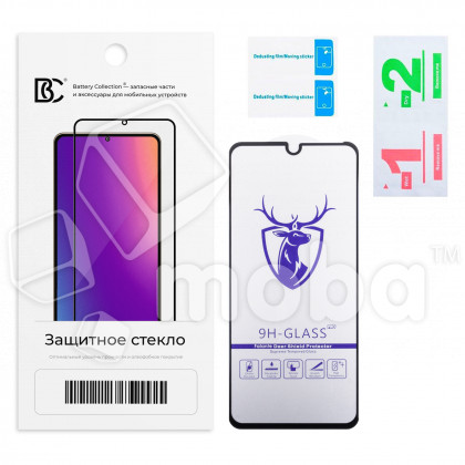 Защитное стекло "Премиум" для Infinix Note 11/12 Черный