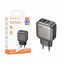 Сетевое зарядное устройство USB/Type-C Borofone BAS55A (30W, QС3.0, PD) Черный