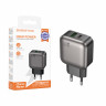Сетевое зарядное устройство USB/Type-C Borofone BAS55A (30W, QС3.0, PD, 2 порта) Черный