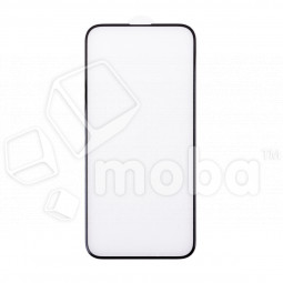 Защитное стекло "Премиум" для iPhone 15 Plus Черный (Закалённое+, полное покрытие)