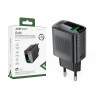 Сетевое зарядное устройство USB Acefast A90 (18W, QС3.0, GaN) Черный