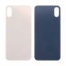Задняя крышка для iPhone Xs (A2097/A1920) Золото (стекло, монолит, широкий вырез под камеру, логотип) - Премиум