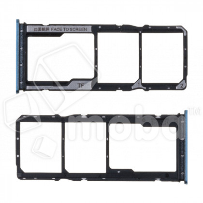 Держатель SIM для Xiaomi Redmi 10C (220333QNY) Синий