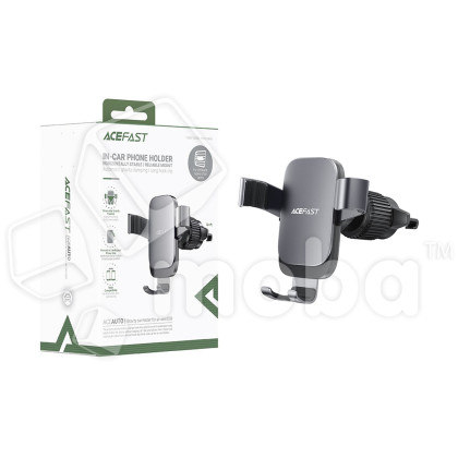 Автомобильный держатель Acefast D59 (раздвижной, в дефлектор) Серый