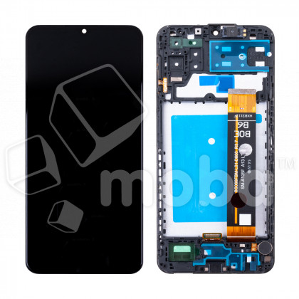 Дисплей для Samsung Galaxy A13 (A135F/A137F) модуль с рамкой Черный - OR Ref. (SP)
