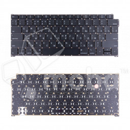 Клавиатура для ноутбука MacBook Air 13" A1932 (2018-2019, прямой Enter RU) Черный