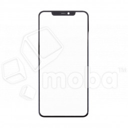 Стекло для переклейки iPhone 11 Pro Max в сборе с OCA пленкой Черный - OR (Feaglet)