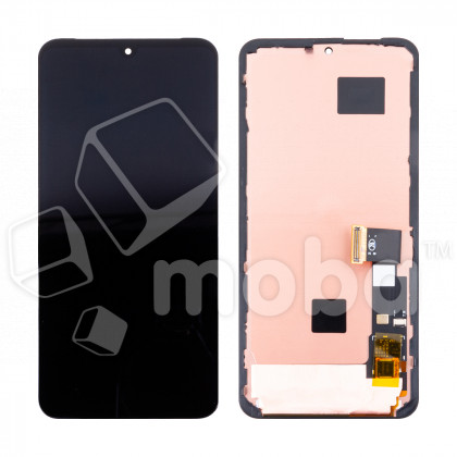 Дисплей для Google Pixel 8 (GKWS6/G9BQD/GZPFO/GPJ41) в сборе с тачскрином Черный - (OLED)