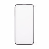 Защитное стекло "Премиум" для iPhone 15 Черный (Закалённое+, полное покрытие)
