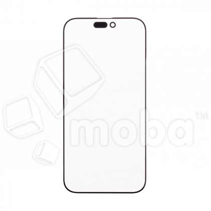 Стекло для переклейки iPhone 16 (A3287) в сборе с OCA пленкой Черный - OR (Feaglet)