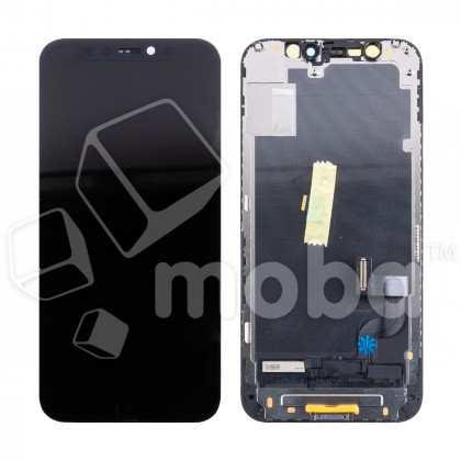 Дисплей для iPhone 12 mini (A2399) в сборе с тачскрином Черный - (Hard OLED) Стандарт