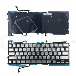 Подсветка клавиатуры для ноутбука MacBook Pro 13" A2251 (2020, прямой Enter RU) Черный