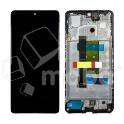 Дисплей для Xiaomi Poco X5 Pro 5G/Redmi Note 12 Pro 5G (22101320G/22101316C/22101316I/22101316G) модуль с рамкой Черный - OR