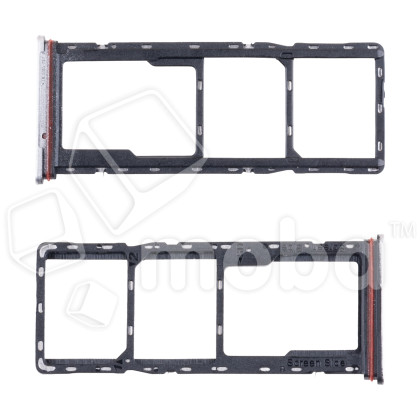 Держатель SIM для Tecno Spark 40 Pro (KM6) Серый