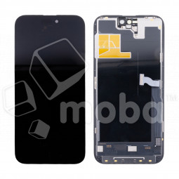 Дисплей для iPhone 14 Pro Max (A2895) в сборе с тачскрином Черный - (Hard OLED) (площадка под IC)