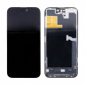 Дисплей для iPhone 14 Pro Max (A2895) в сборе с тачскрином Черный - (Hard OLED) (площадка под IC)
