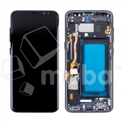 Дисплей для Samsung Galaxy S8 (G950F) модуль с рамкой Черный - (In-Cell)
