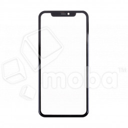 Стекло для переклейки iPhone 11 в сборе с рамкой и OCA пленкой Черный - OR (Feaglet)