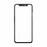Стекло для переклейки iPhone 11 в сборе с рамкой и OCA пленкой Черный - OR (Feaglet)