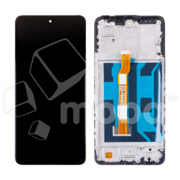Дисплей для Vivo Y36 4G/5G (V2247) модуль с рамкой Черный - OR