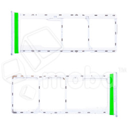 Держатель SIM для Tecno Spark 20 (KJ5) Белый