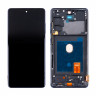 Дисплей для Samsung Galaxy S20 FE/S20 FE 5G (G780F/G781B) модуль с рамкой Синий - (OLED) (Full Size)